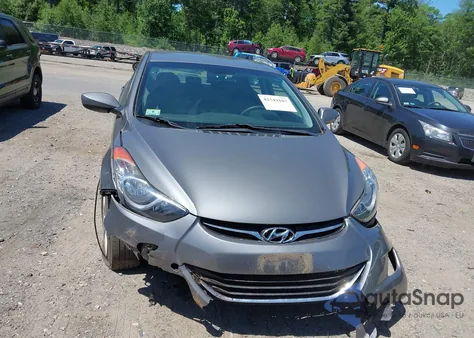 2013 Hyundai Elantra Gls from USA, damaged, VIN 5NPDH4AE7DH308111